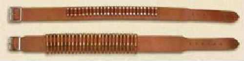 Hunter Cartridge Belt .22 Cal 25 Loop 2" Wide Medium Leather Brown